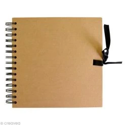 Artemio Carnet Scrapbooking 20 X 20 Cm - Naturel - 40 Feuilles