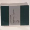 Miquelrrrvert Carnet Souple De Poche à Couverture Vintage , Imitation Toile Verte