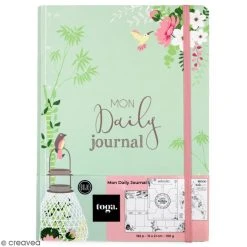 Draeger By Toga Carnet Spécial Bullet Journal A5 - Mon Daily Journal - 192 Pages