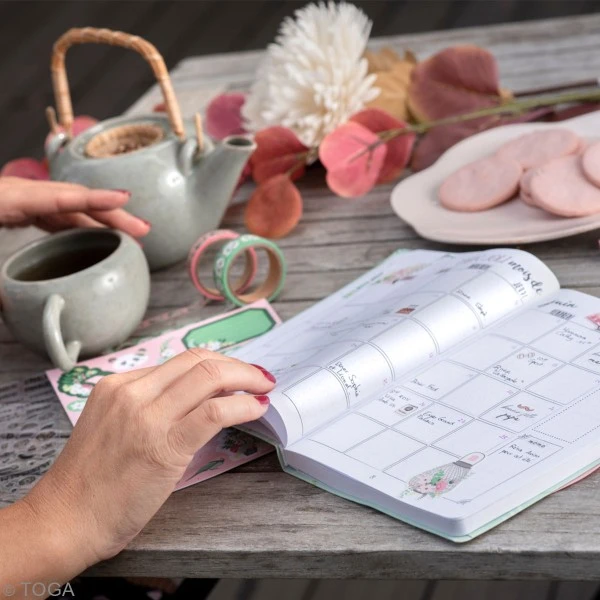 Draeger By Toga Carnet Spécial Bullet Journal A5 - Mon Daily Journal - 192 Pages – Image 4