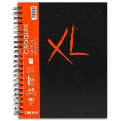 Carnet XL Canson - Croquis - Ivoire - A4 - 90 G - 100 Feuilles