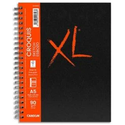 Carnet XL Canson - Croquis - Ivoire - A5 - 90 G - 100 Feuilles