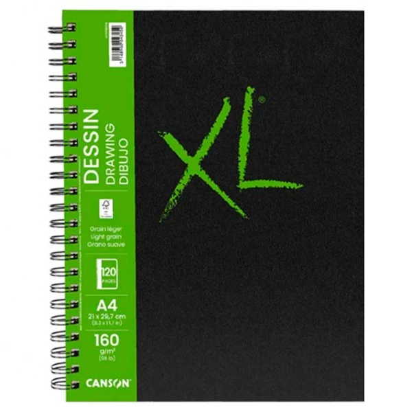 Carnet XL Canson - Dessin - A4 - 160 G - 60 Feuilles