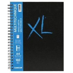 Carnet XL Canson - Mixed Media - A4 - 160 G - 60 Feuilles
