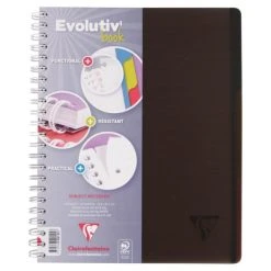 CLAIREFONTAINE Evolutiv'book "Linicolor" - 22,5x29,7 - Ligné + Marge