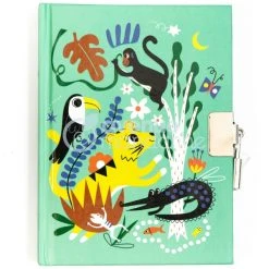 Avenue Mandarine Journal Intime - 14 X 10,5 Cm - Jungle - 240 Pages