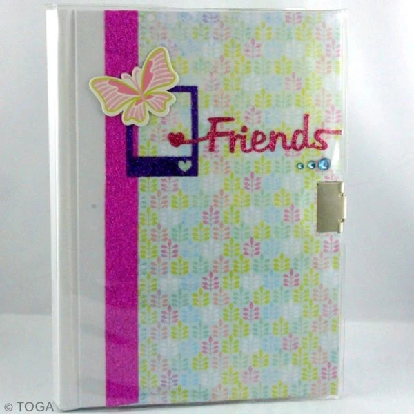 Draeger By Toga Journal Intime à Décorer Ligné 13 X 18 Cm - 180 Pages 4 Draeger By Toga Journal Intime à Décorer Ligné 13 X 18 Cm - 180 Pages – Image 2