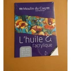 L'Huile & Acrylique Grain Toilé 30x40cm Hahnemuhle