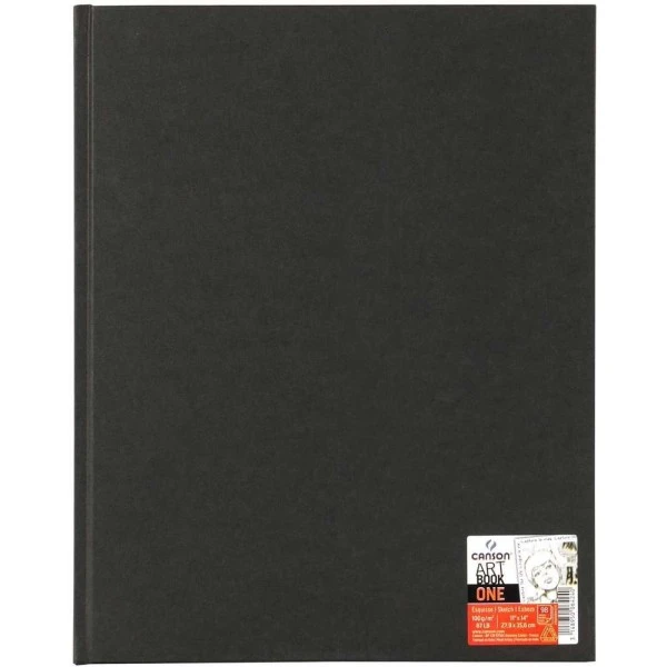 Canson Livre De Dessin "Artbook One", 279 X 356 Mm - Noir 3 Canson Livre De Dessin "Artbook One", 279 X 356 Mm - Noir