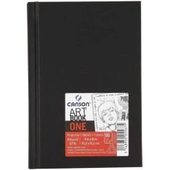 Canson Livre De Dessin "Artbook One", A6 - Noir