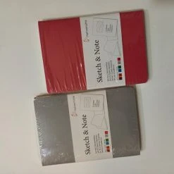 Laminedor Lot De 2 Carnets De Poche à Dessin, Esquisse Ou Messages,