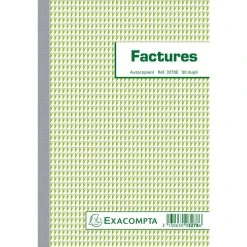 Exacompta Manifold Facture 21x14.8 - Dupli