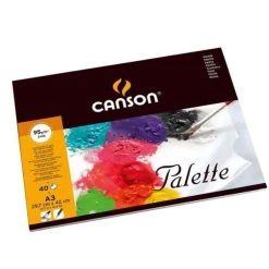 Canson Palette - 297 X 420 Mm (A3) - 95 G./m² - 40 Feuilles