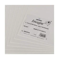 Canson Papier à Dessin "Imagine" - 500 X 650 Mm - 200 G/m²