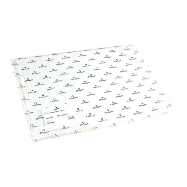 Canson Papier Bristol - 500 X 650 Mm - 250 G/m² - Blanc 3 Canson Papier Bristol - 500 X 650 Mm - 250 G/m² - Blanc