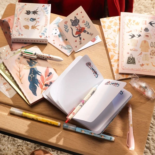 Djeco Petits Carnets De Notes Asa - 10,5 X 15 Cm - 2 Pcs 4 Djeco Petits Carnets De Notes Asa - 10,5 X 15 Cm - 2 Pcs – Image 2