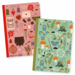 Djeco Petits Carnets De Notes Camille - 10,5 X 15 Cm - 2 Pcs