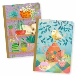 Djeco Petits Carnets De Notes Marie - 10,5 X 15 Cm - 2 Pcs
