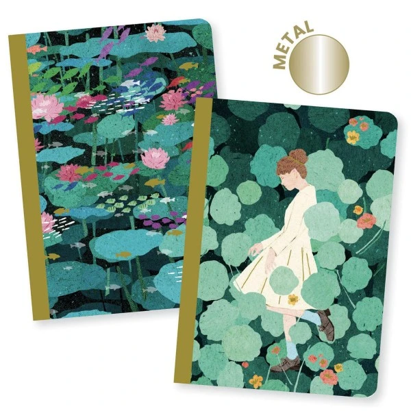Djeco Petits Carnets De Notes Xuan - 10,5 X 15 Cm - 2 Pcs 4 Djeco Petits Carnets De Notes Xuan - 10,5 X 15 Cm - 2 Pcs – Image 2