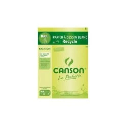 Pochette "Canson Recyclé" A3 - 160g. - Blanc