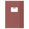 Herlitz Protège-cahier - A4 - En PP - Gaufré (raphia) - Marron