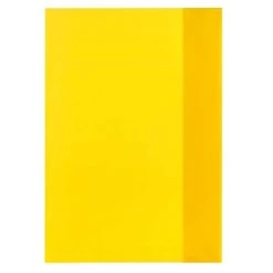Herlitz Protège-cahier - A4 - En PP - Jaune Transparent