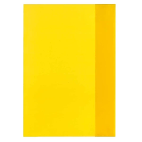 Herlitz Protège-cahier - A4 - En PP - Jaune Transparent