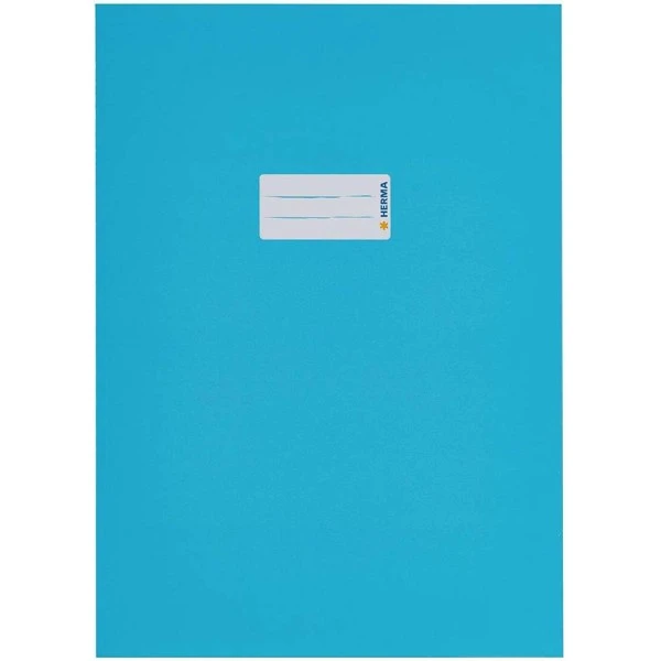 Herma Protège-cahier, En Carton, A4 - Bleu Clair 3 Herma Protège-cahier, En Carton, A4 - Bleu Clair