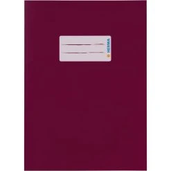 Herma Protège-cahier, En Carton, A4 - Bordeaux