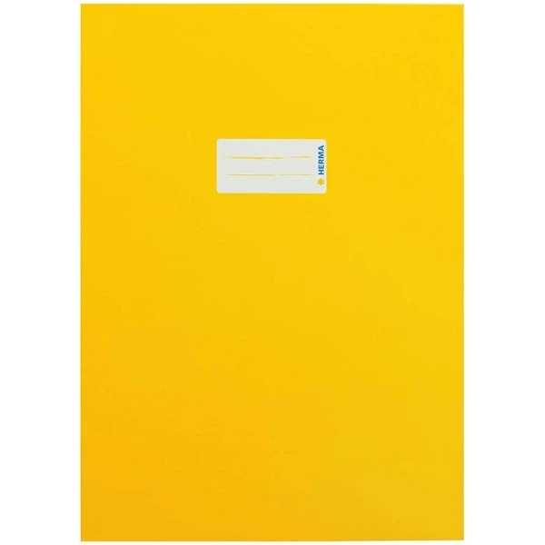 Herma Protège-cahier, En Carton, A5 - Jaune