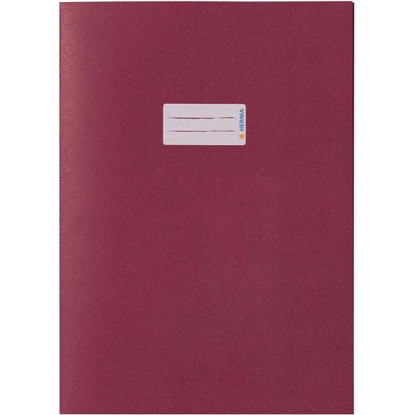 Herma Protège-cahier, En Papier, A4 - Bordeaux