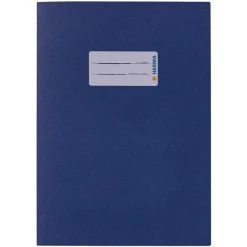 Herma Protège-cahier, En Papier, A5 - Bleu Foncé