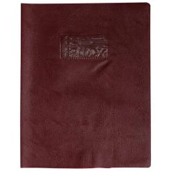 CLAIREFONTAINE Protège-cahier "Grain Cuir" - 17x22 - Marron