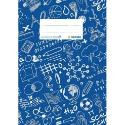 Herma Protège-cahier "Schoolydoo", A5, En PP - Bleu