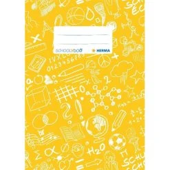 Herma Protège-cahier "Schoolydoo", A5, En PP - Jaune