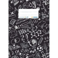 Herma Protège-cahier "Schoolydoo", A5, En PP - Noir