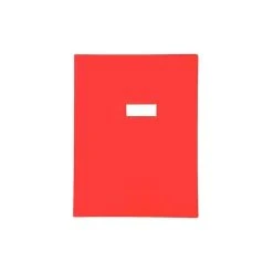 CLAIREFONTAINE Protège-cahiers 17X22 Rouge Opaque CALLIGRAPHE