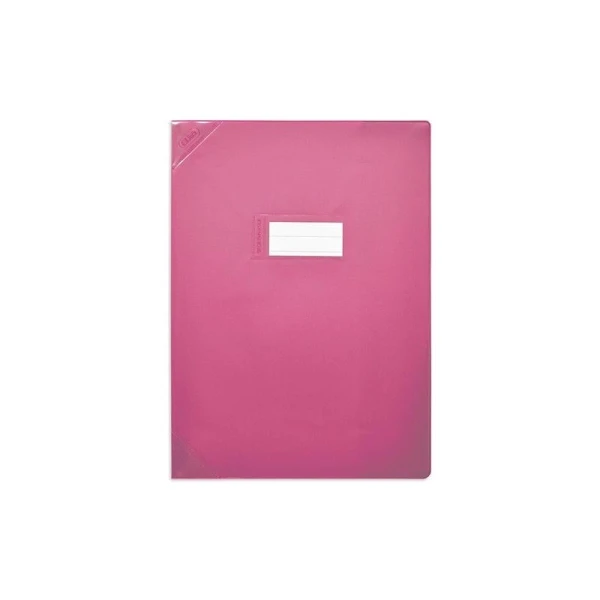 CLAIREFONTAINE Protège-cahiers 24X32 Rose Opaque CALLIGRAPHE