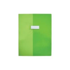 CLAIREFONTAINE Protège-cahiers 24X32 Vert Opaque CALLIGRAPHE