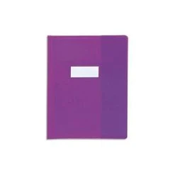 CLAIREFONTAINE Protège-cahiers 24X32 Violet Opaque CALLIGRAPHE