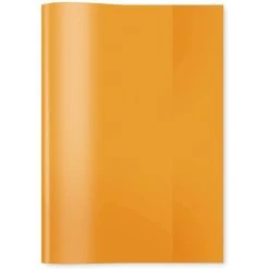 Herma Protège-cahiers, A5, En PP - Orange Transparent