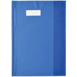 Oxford Protège-cahiers Styl SMS, 240 X 320 Mm - Bleu