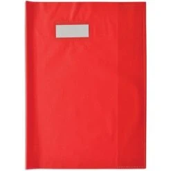 Oxford Protège-cahiers Styl SMS, 240 X 320 Mm - Rouge